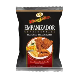 Empanizador Condimentado Don Julio Bolsa 125 gr. Aporta un apetitoso sabor, color y textura crujiente a los alimentos, perfecto para freír o hornear. Perfecto para carne, mariscos y pollo.