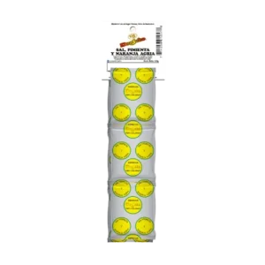 Sal Pimienta y Naranja Agría Don Julio Ristra 12 x 3 gr. Sazonador con pimienta y cominos.